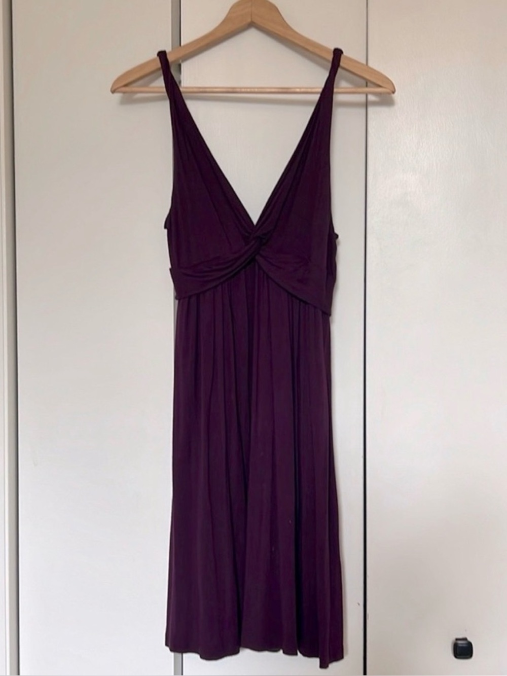 Purple stretchy dress